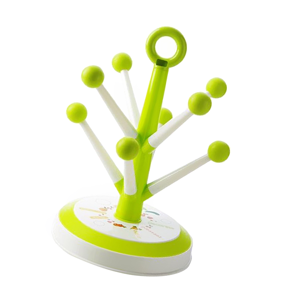 Plastic Mug Rack Holder Tree Coffee Cup Storage Stand Kitchen Organizer 