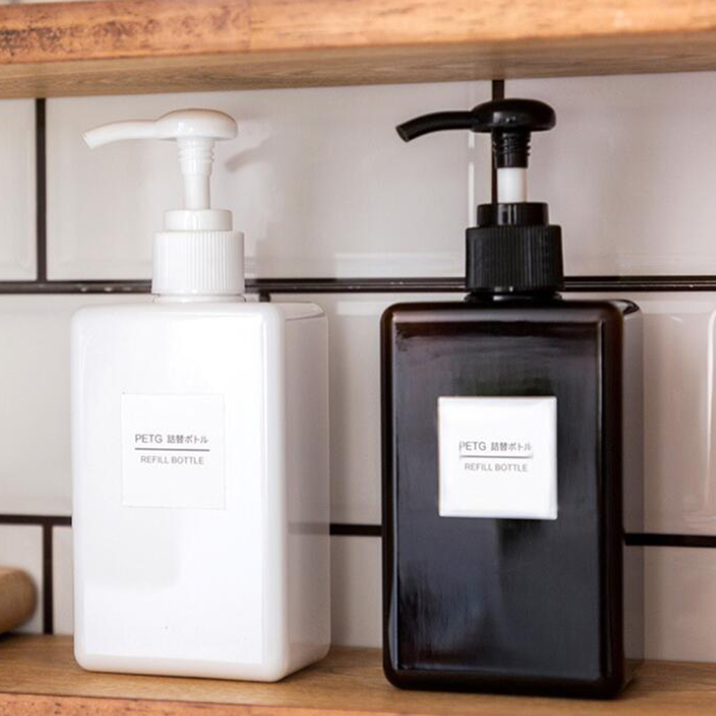  Dispenser Cosmetic Containers Bottle  White 280ml