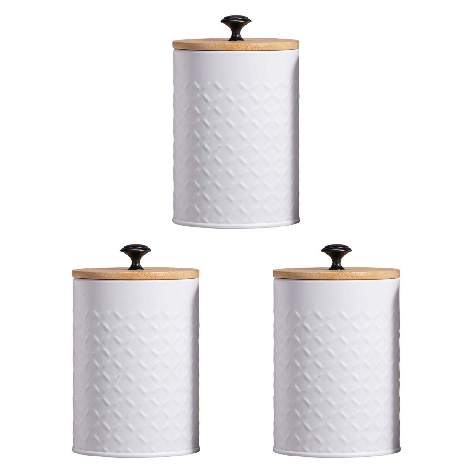 Coffee Tea Sugar Container Set 3 Pieces