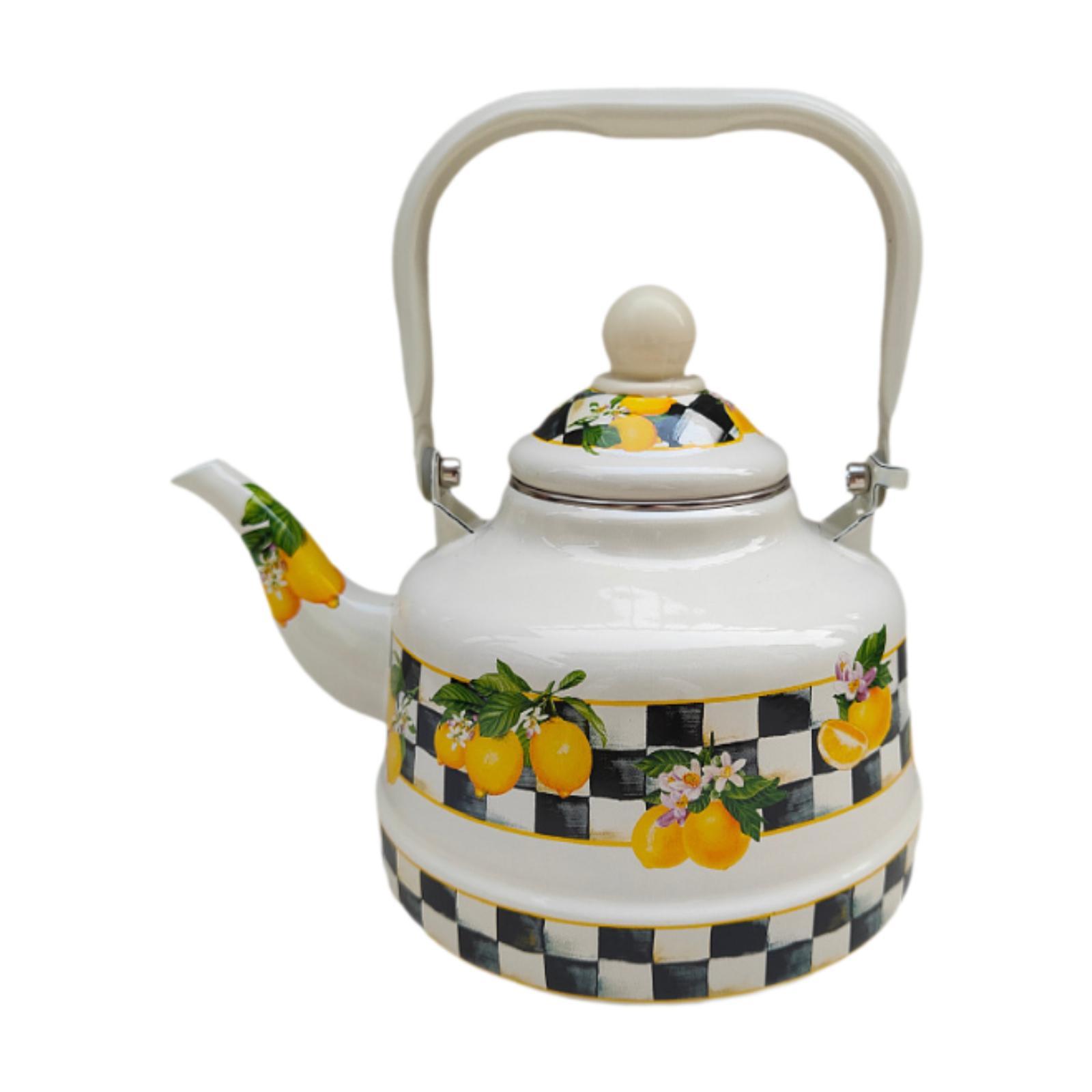 Enamel Tea Kettle 1.1L