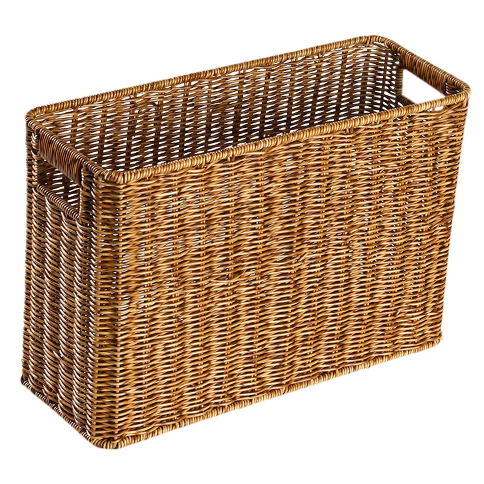 Basket Bin With Handle