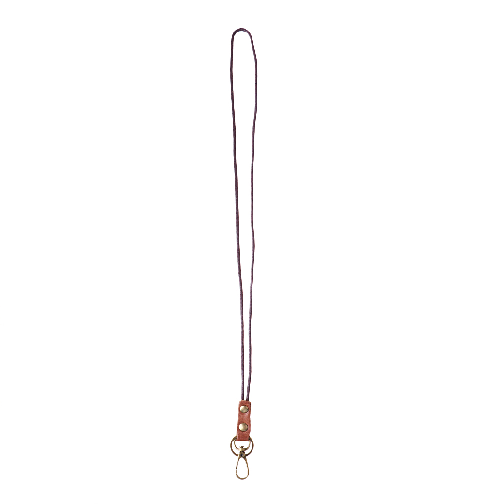 Leather Lanyard Neck Wrist Strap