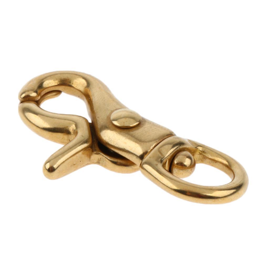 4xLobster Clasp Hook Keychain Swivel Trigger Snap Hook Buckle Finding (4) 11mm