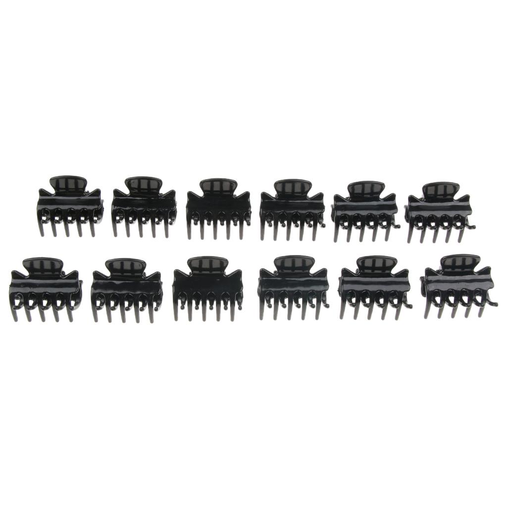 Mini Hair Claws Black
