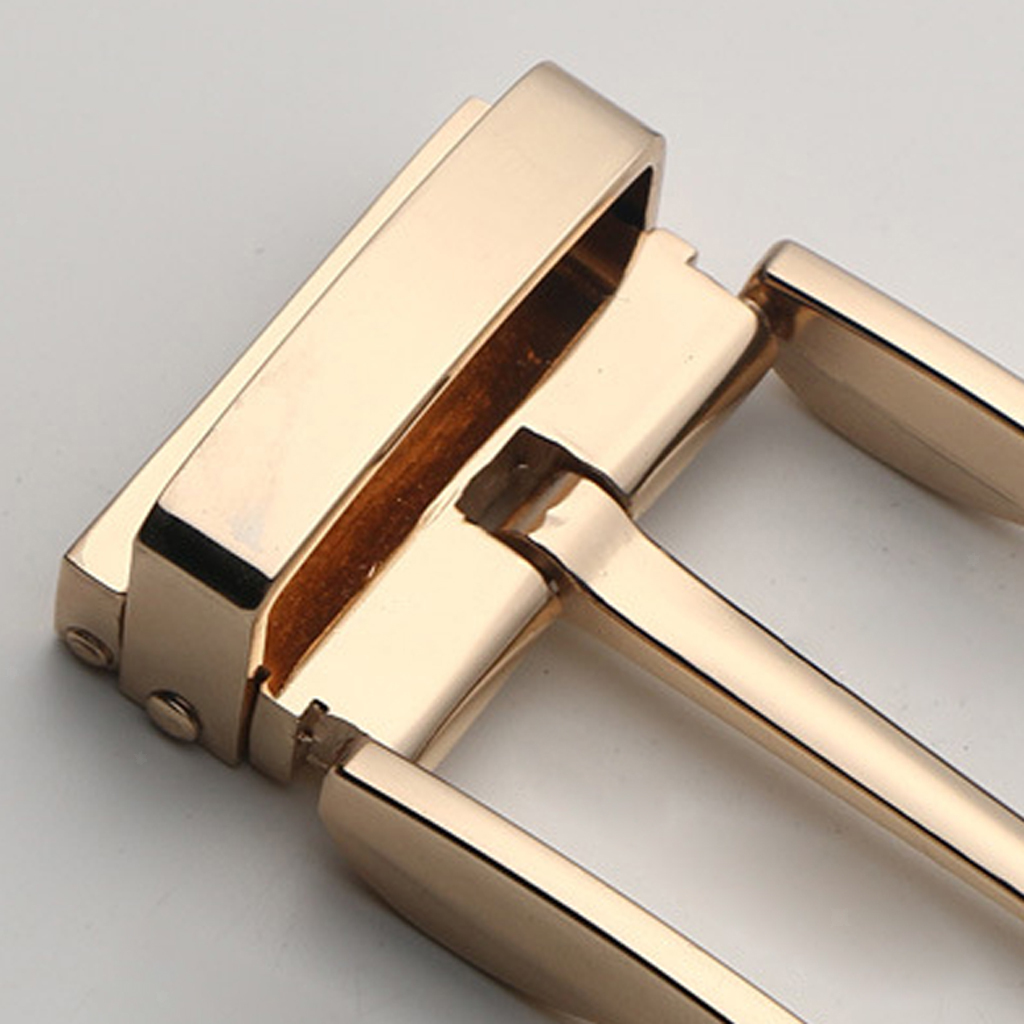 sharprepublic 5pcs Mens Antique Belt Buckle Single Prong Rectangular Pin Buckle Reversible