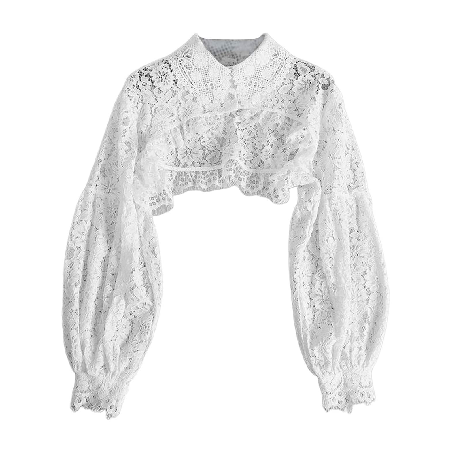 Fake Collar White