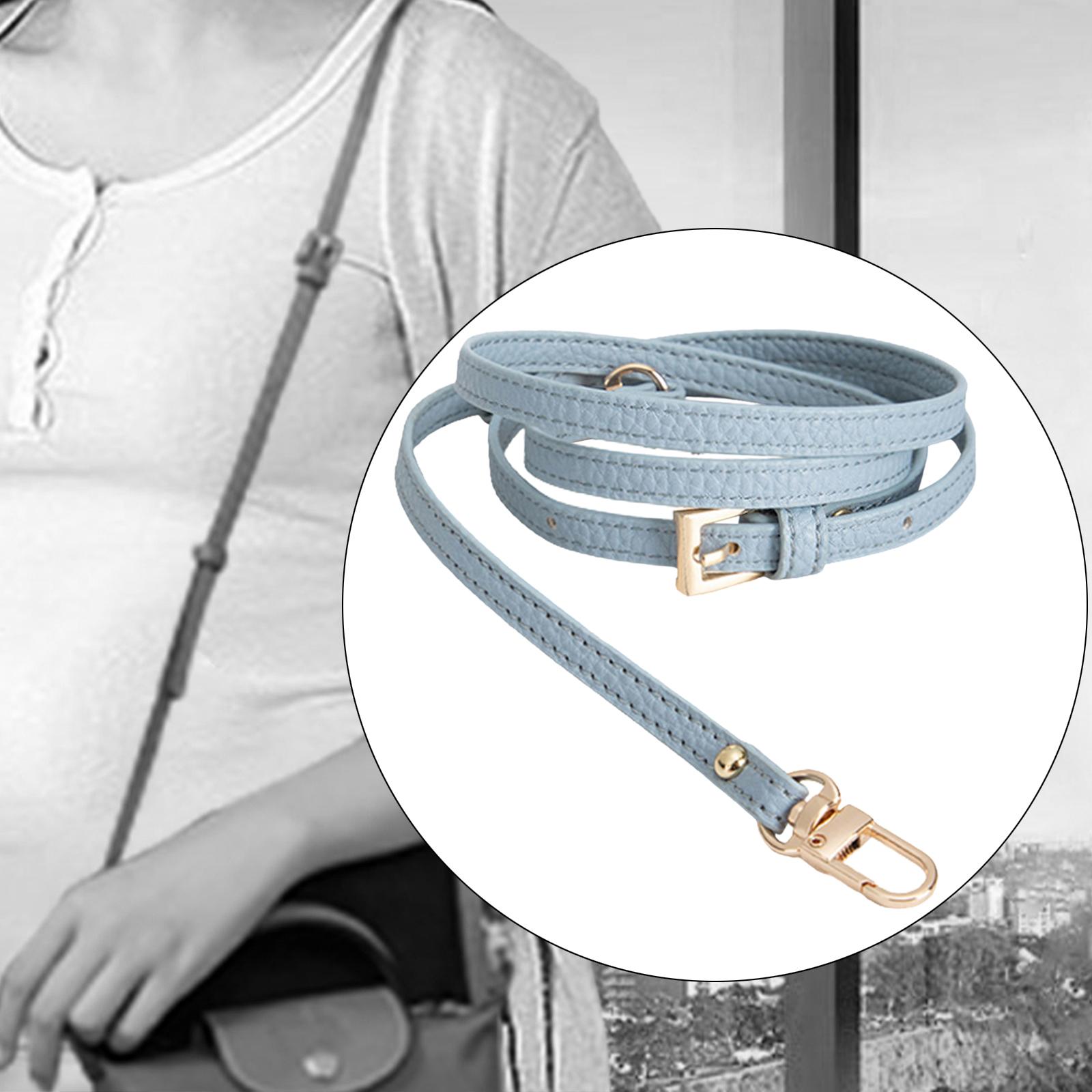 Leather Bag Strap Replacement Universal Shoulder Strap for Shoulder Handbags Blue