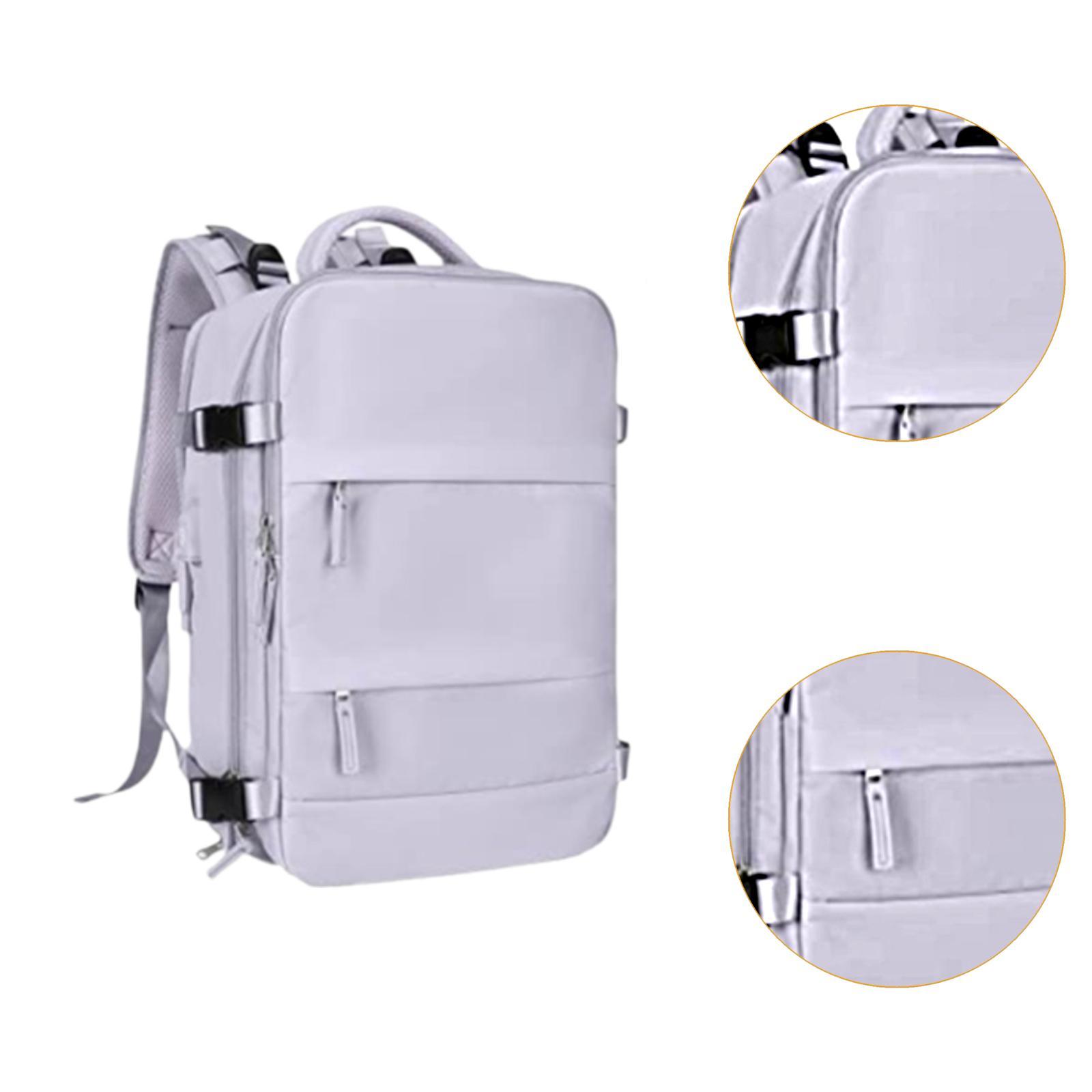 Travel Backpack Adults Carry on Backpack for Airplane Backpacking Weekender Purple