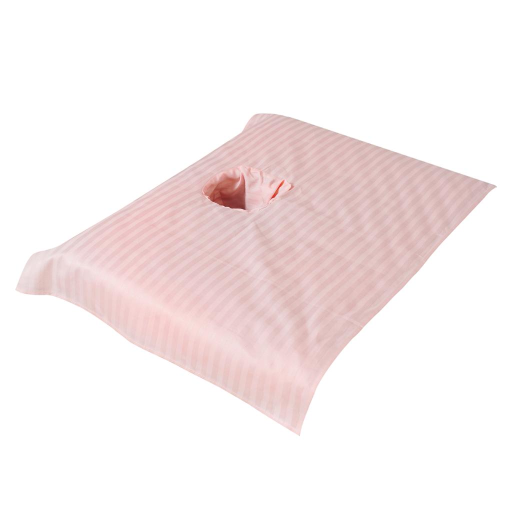 7x Pure Cotton Massage Table Face Hole Towel Beauty Bed Cover Sheet 