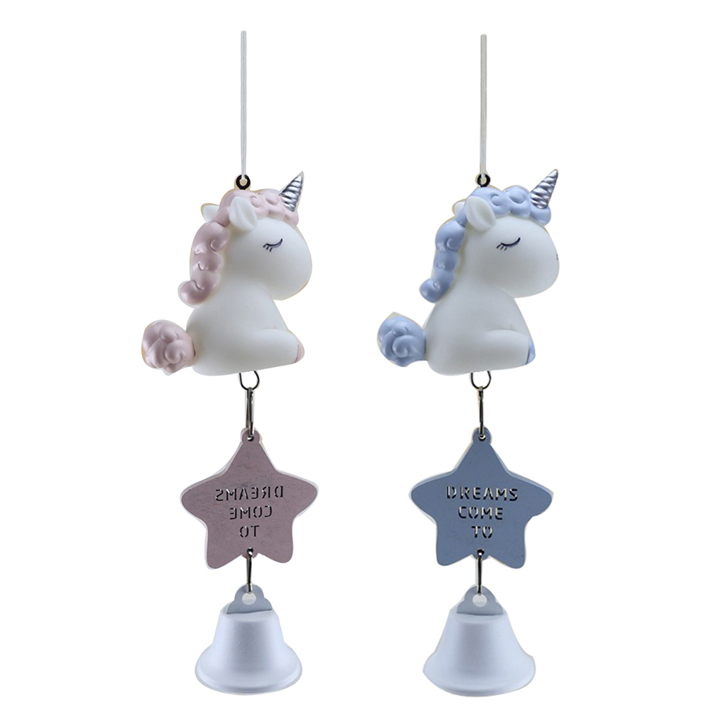 Cartoon Animal Wind Chimes Hanging Bell Musical Ornaments Wind Chime  Pink