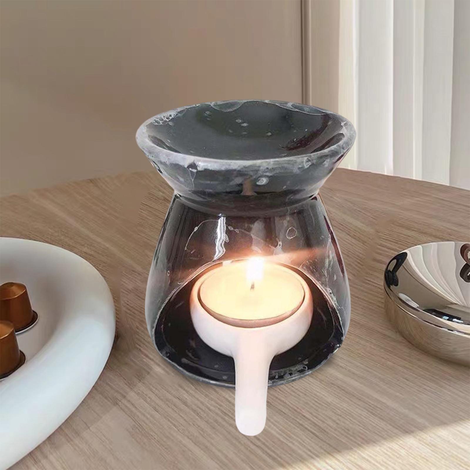 Tealight Candle Holder Melt Bedroom Yoga Warmer Essential Oil Burner