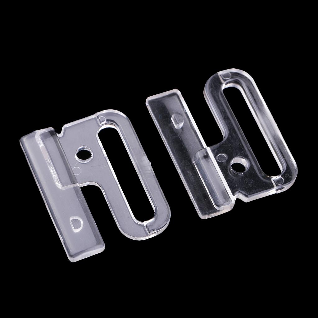10 Set Rectangle Tape Closure Hook & Clasp Fasteners Sewing on Clothes Clips eBay