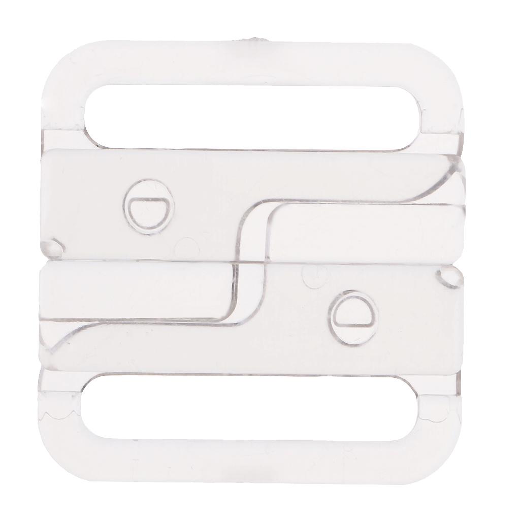 20 Pairs Bra Closure Clasps Clips Back Strap Holder Lingerie Accessories