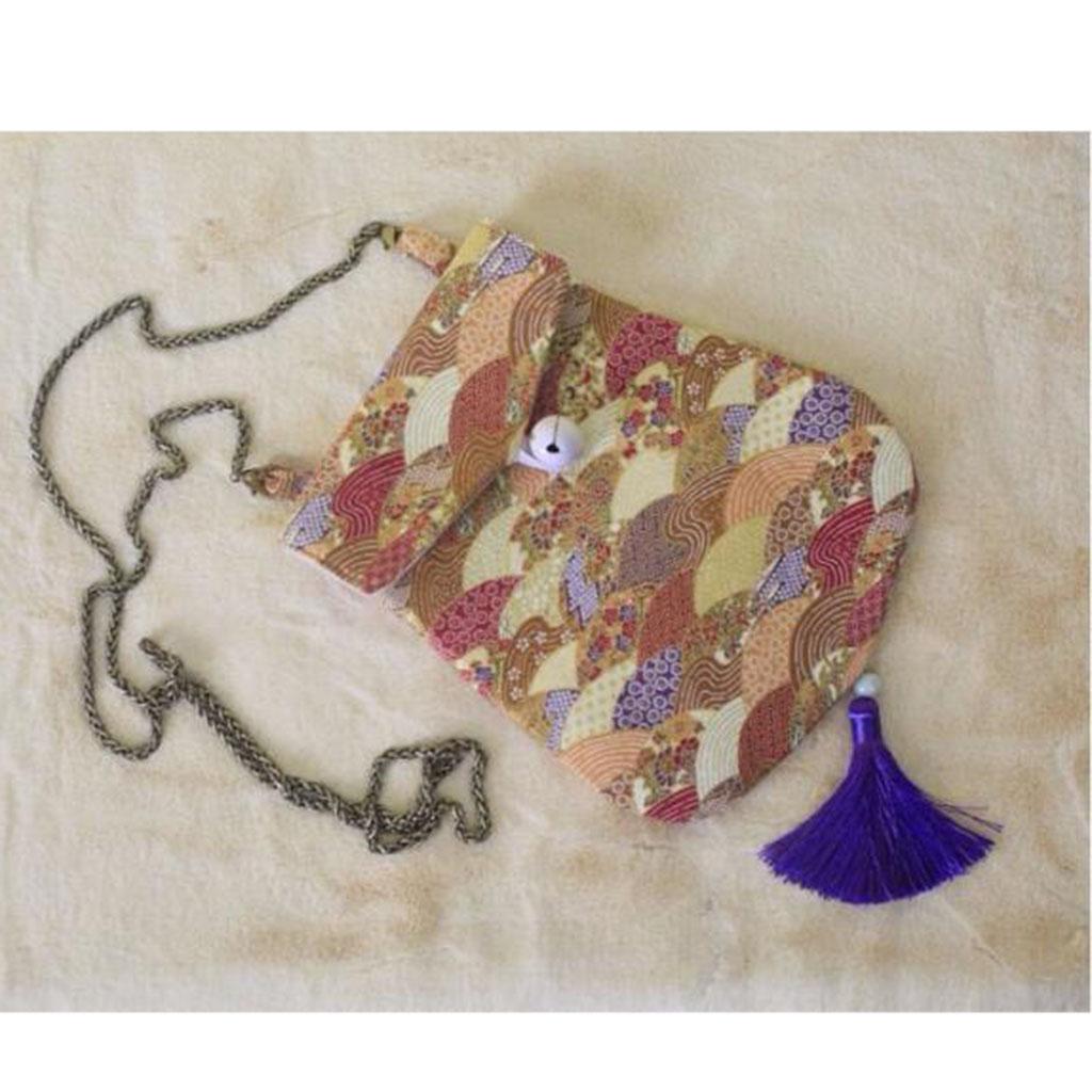 2x 1m Print Bronzing Wave Cotton Fabric Patchwork Sewing Material