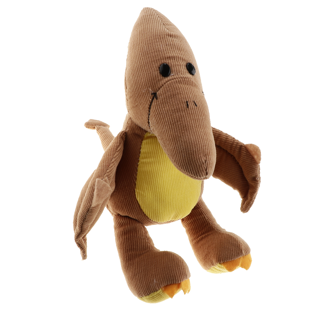 yellow dinosaur soft toy