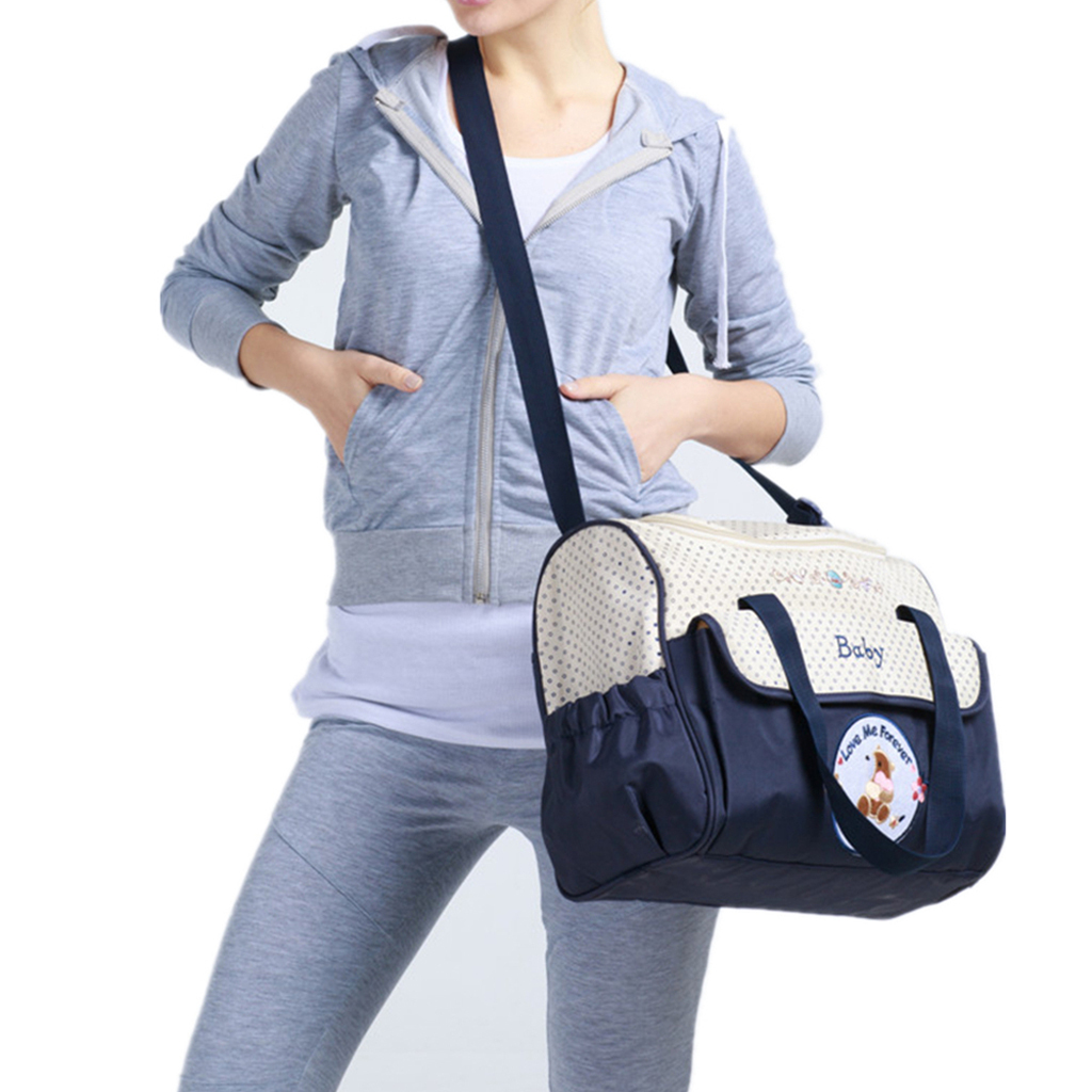 Large-Size Multi-Functional Baby Diaper Bag Water-Resistant Travel Shoulder Bag | eBay
