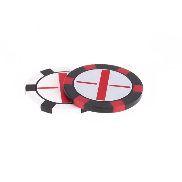 6xGolf Ball Marker Poker Chip Collectable Accessory Gift