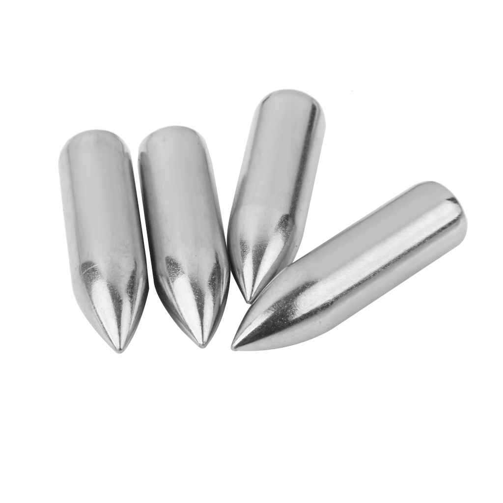 10pc 100gr  Design Steel Archery Arrow target Tip Practice Head Silver