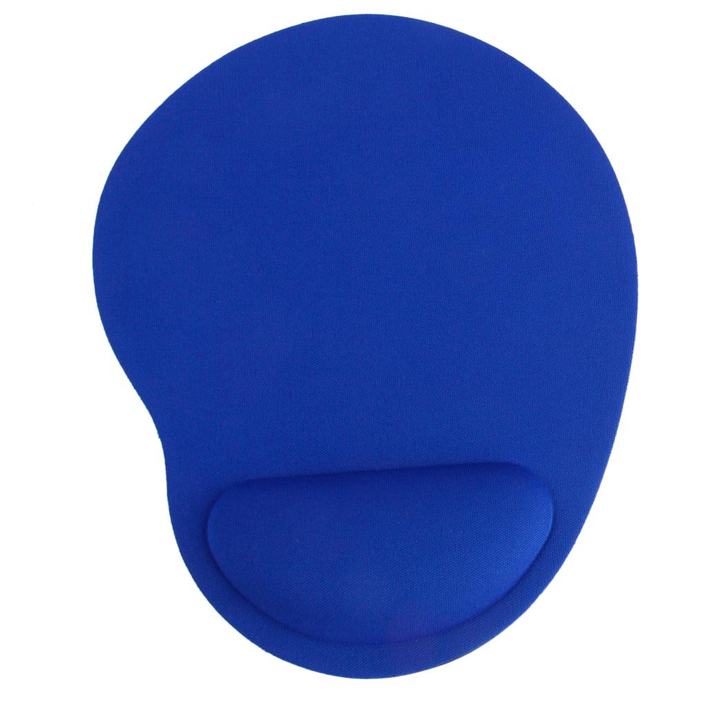 Blue Comfort Wrist Rest Support Mouse Mice Mat Pad For Computer PC Laptop