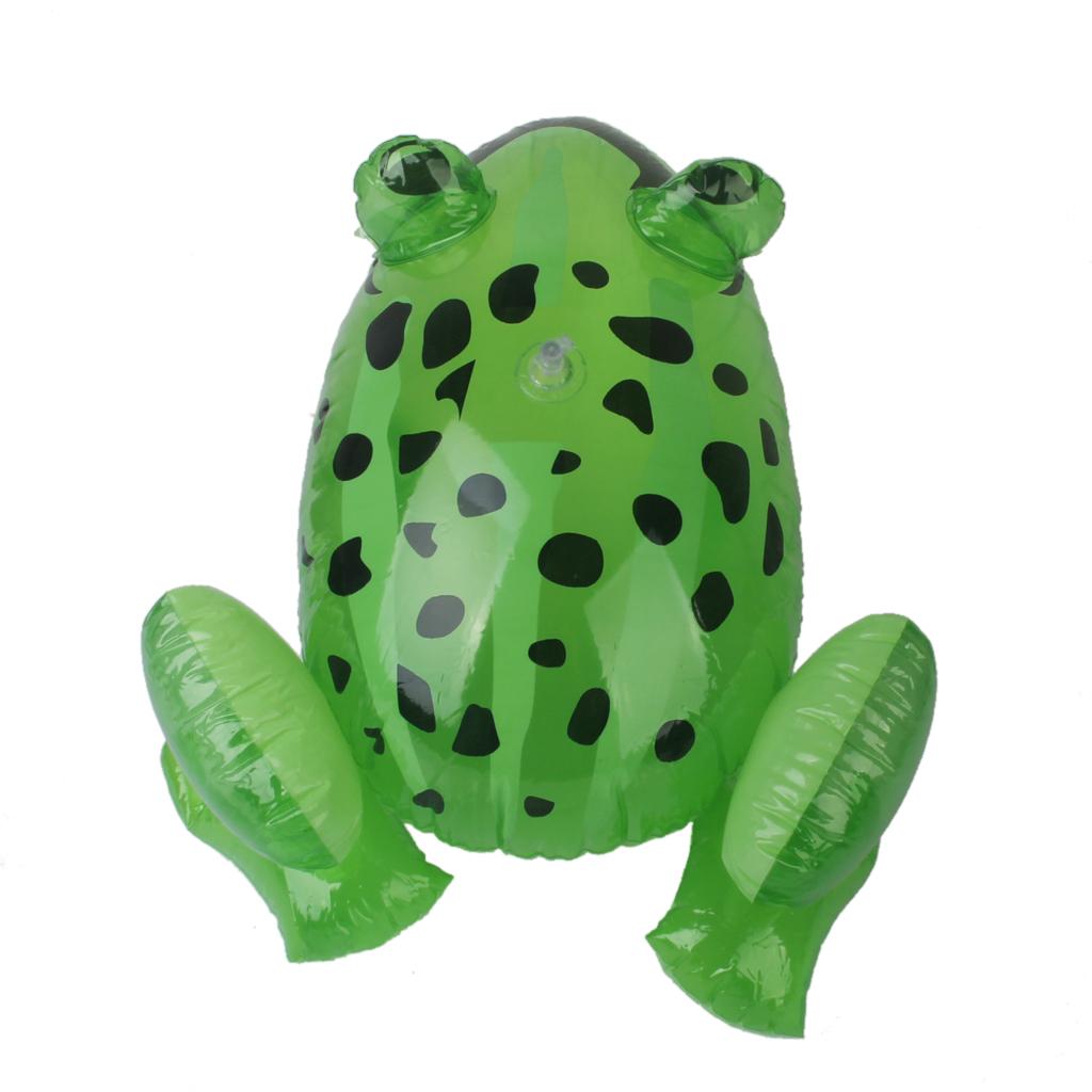 Inflatable Frog Kids Party Favors Pool Beach Toy Blow Up 
