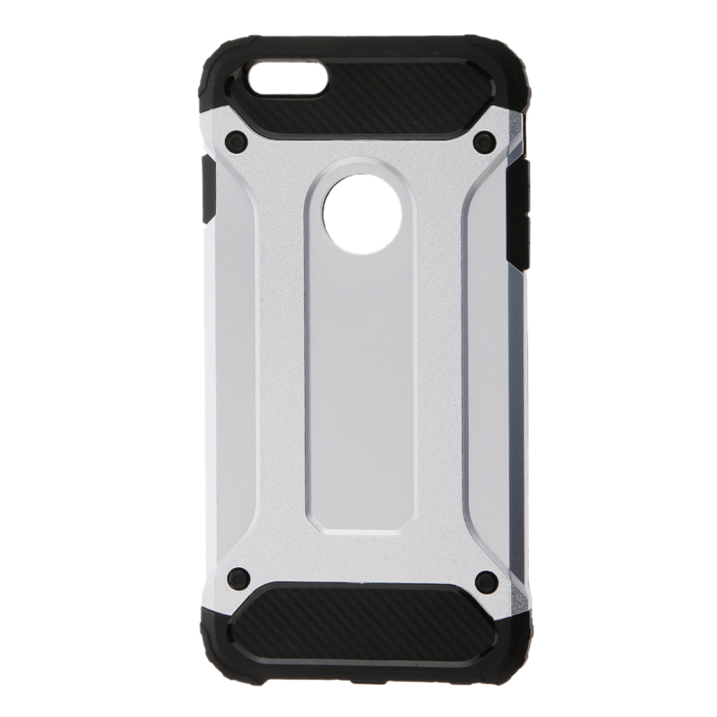 Silver Armor Phone Case For iPhone 6 6s