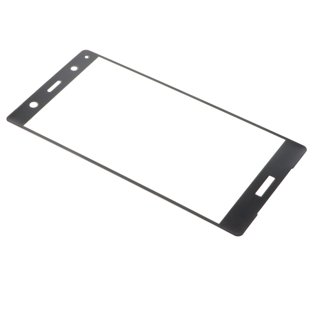 Full Cover Tempered Glass Protective Film for Sony XZ2 Premium black