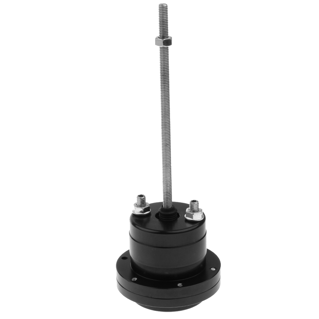 2x1 Piece Turbo Adjustable Wastegate Actuator Universal Black