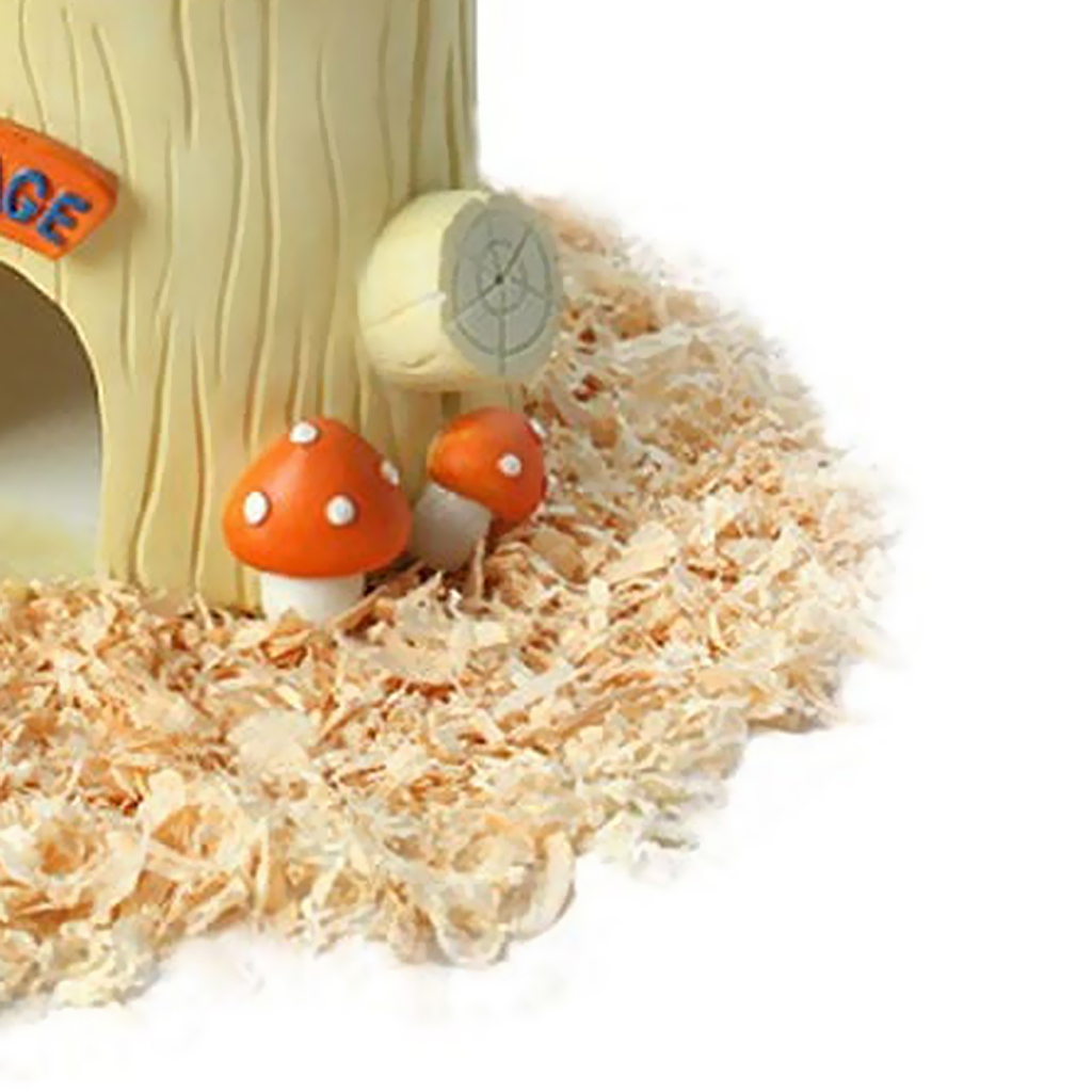 Small Animal Hamster Gerbil Resin House Playhouse Nest Rest Bedroom Stump