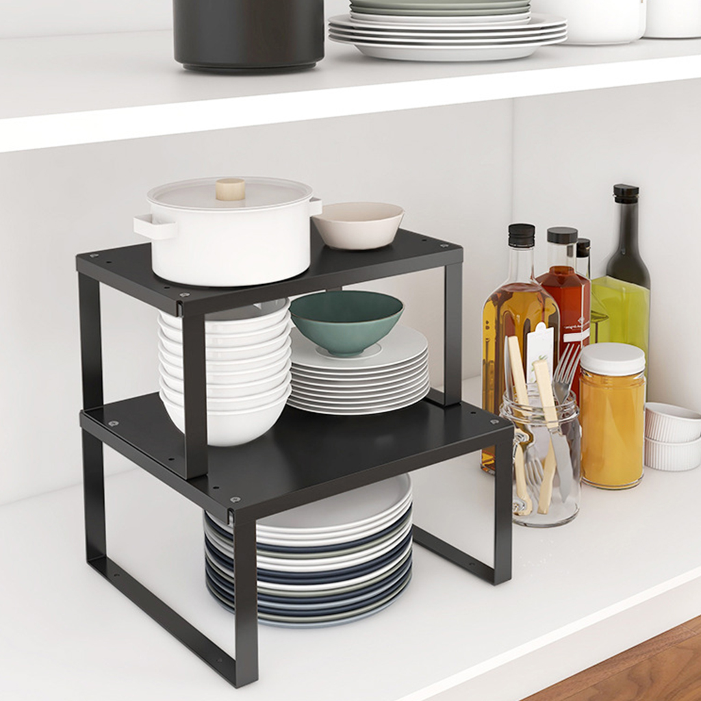 Kitchen Rack Table Top Storage Shelf Wide Application for Pantry  Small