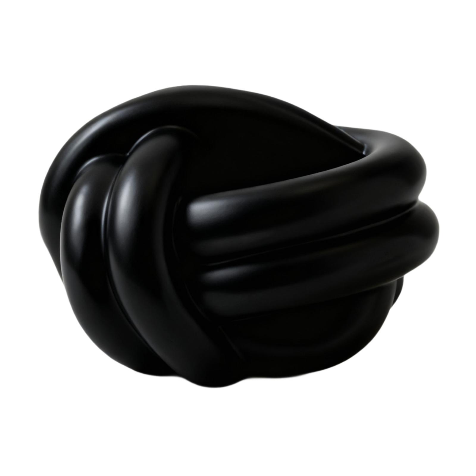 Tissue Box Cover Black