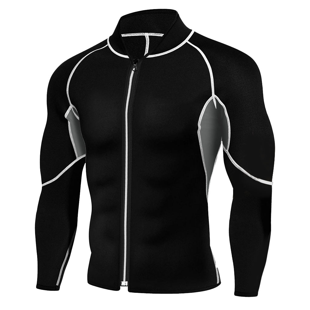 Download Male Workout Base Layer Sports Top Jacket Shirt for ...