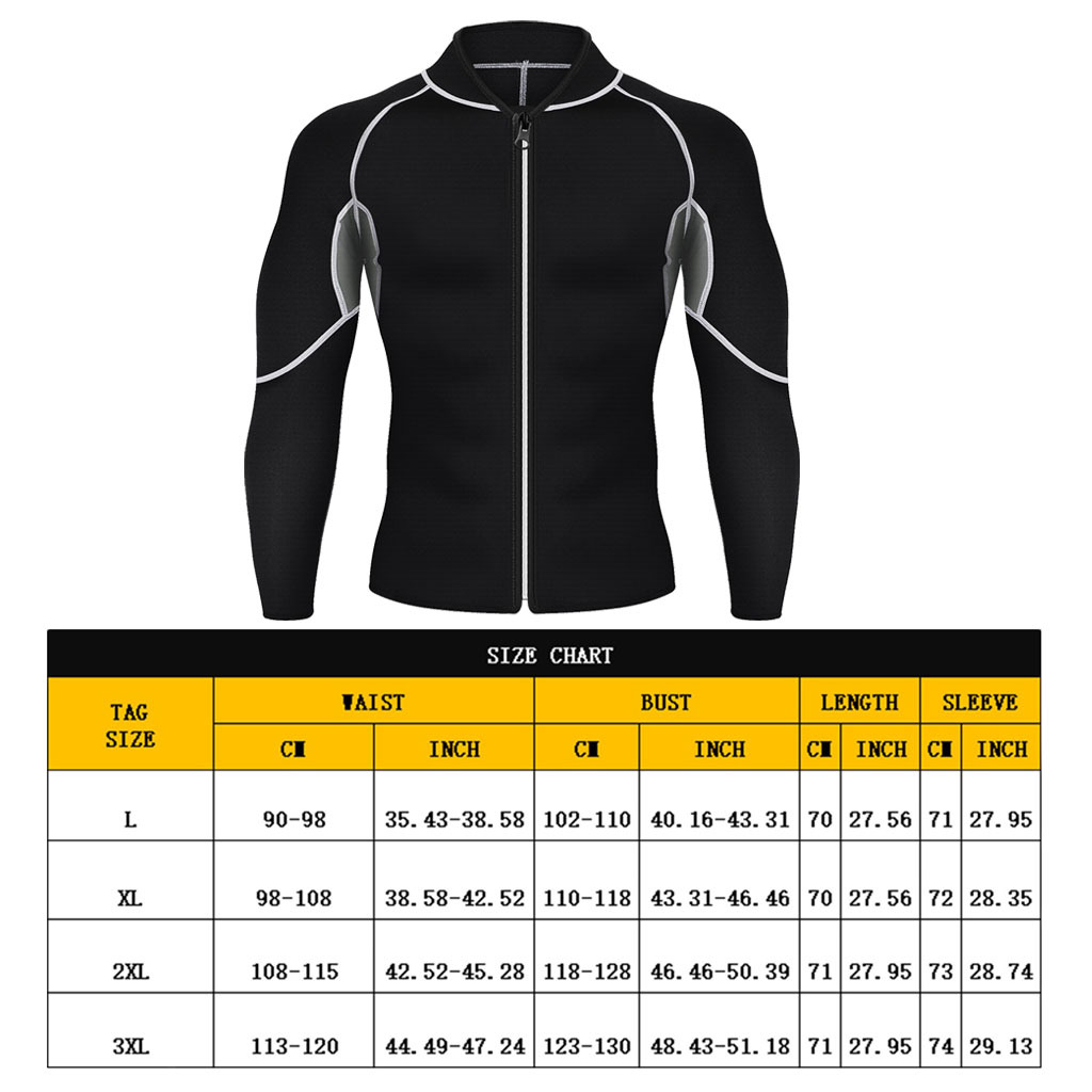 Download Male Workout Base Layer Sports Top Jacket Shirt for ...