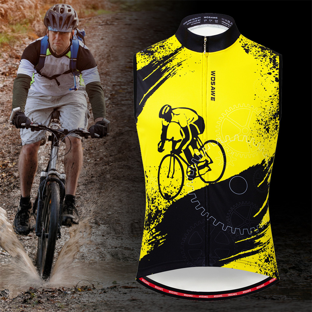 Download Cycling Reflective Wind Vest Sleeveless Outdoor Sportswear ...