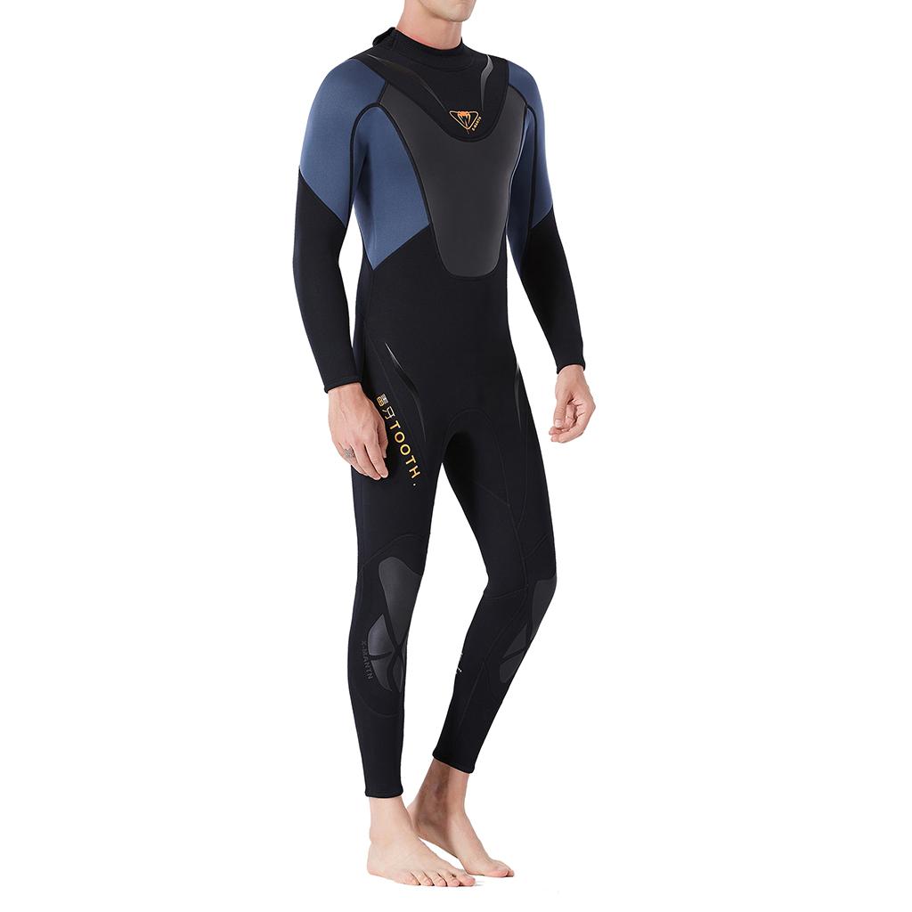 3mm Male Diving Wetsuit One-Piece Diving Suit Jumpsuit Rash Guard XL