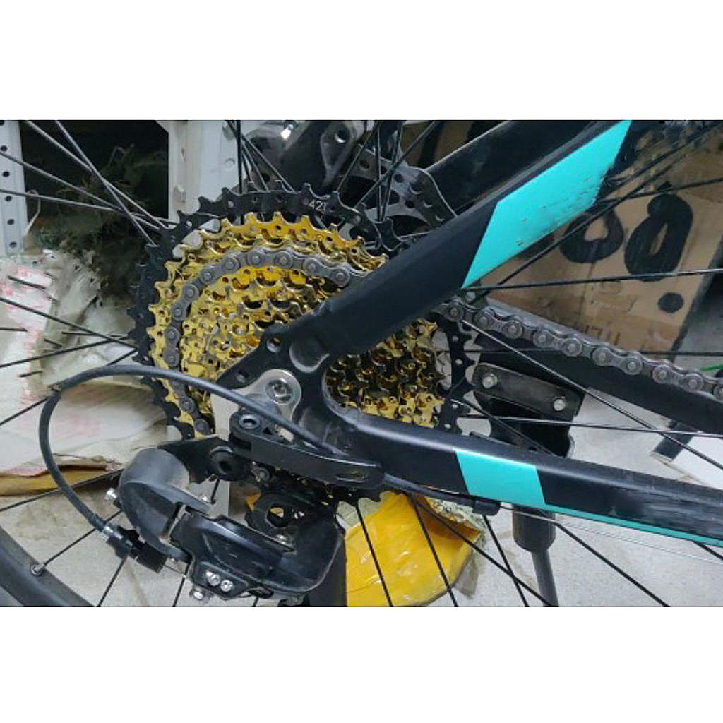 Bike Chain Replacement 9S 10S 11S Bicycles Chains Component Golden 10S