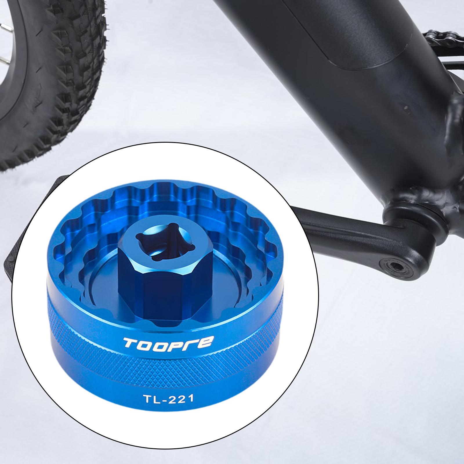 Bike Bottom Bracket Removal Tool Cycling Equipment Sturdy BB Removing Wrench Blue