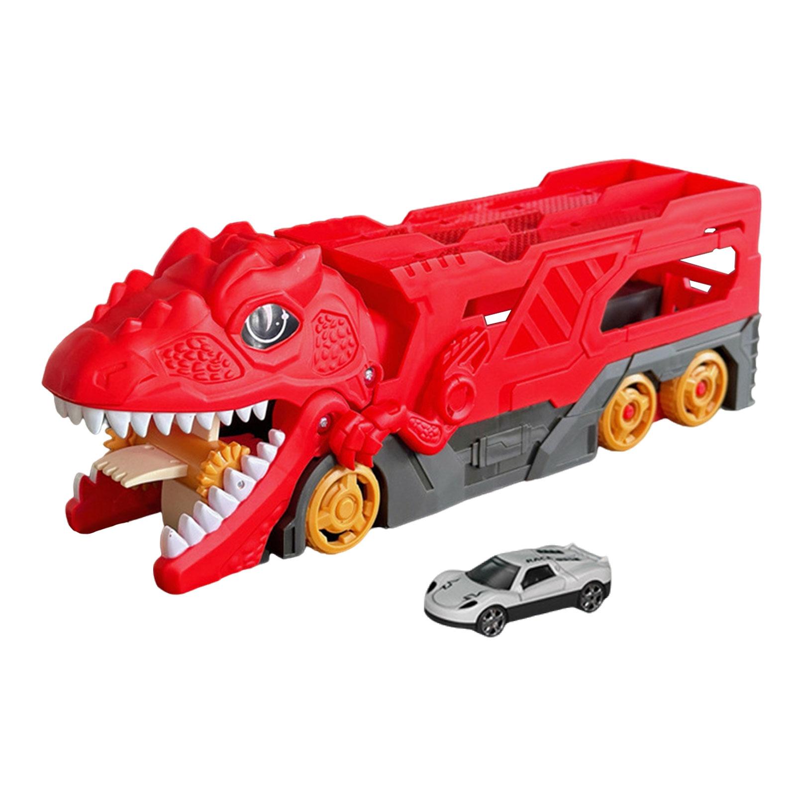 Dinosaur Transporter Truck Toy
