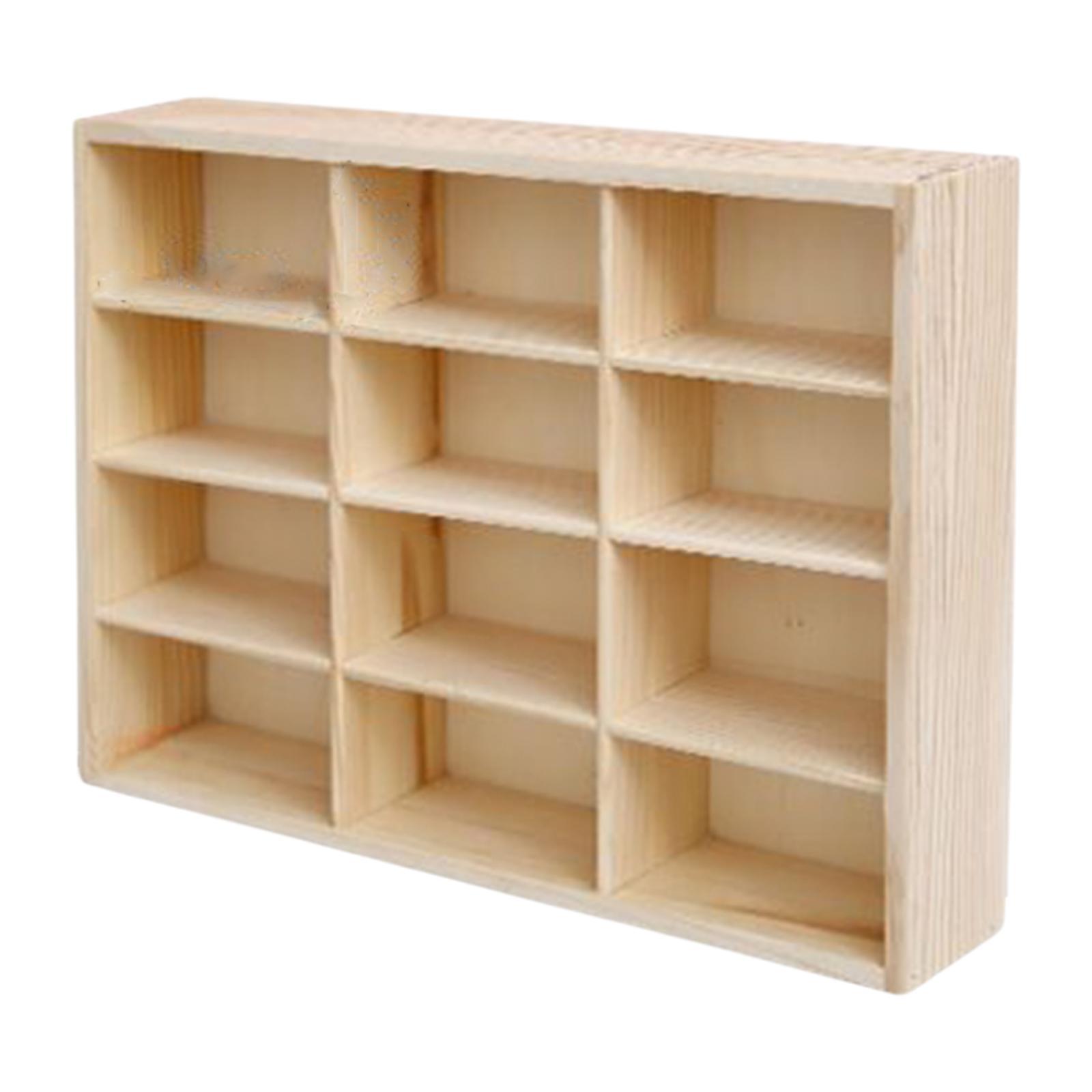 Wooden Storage Divider Box