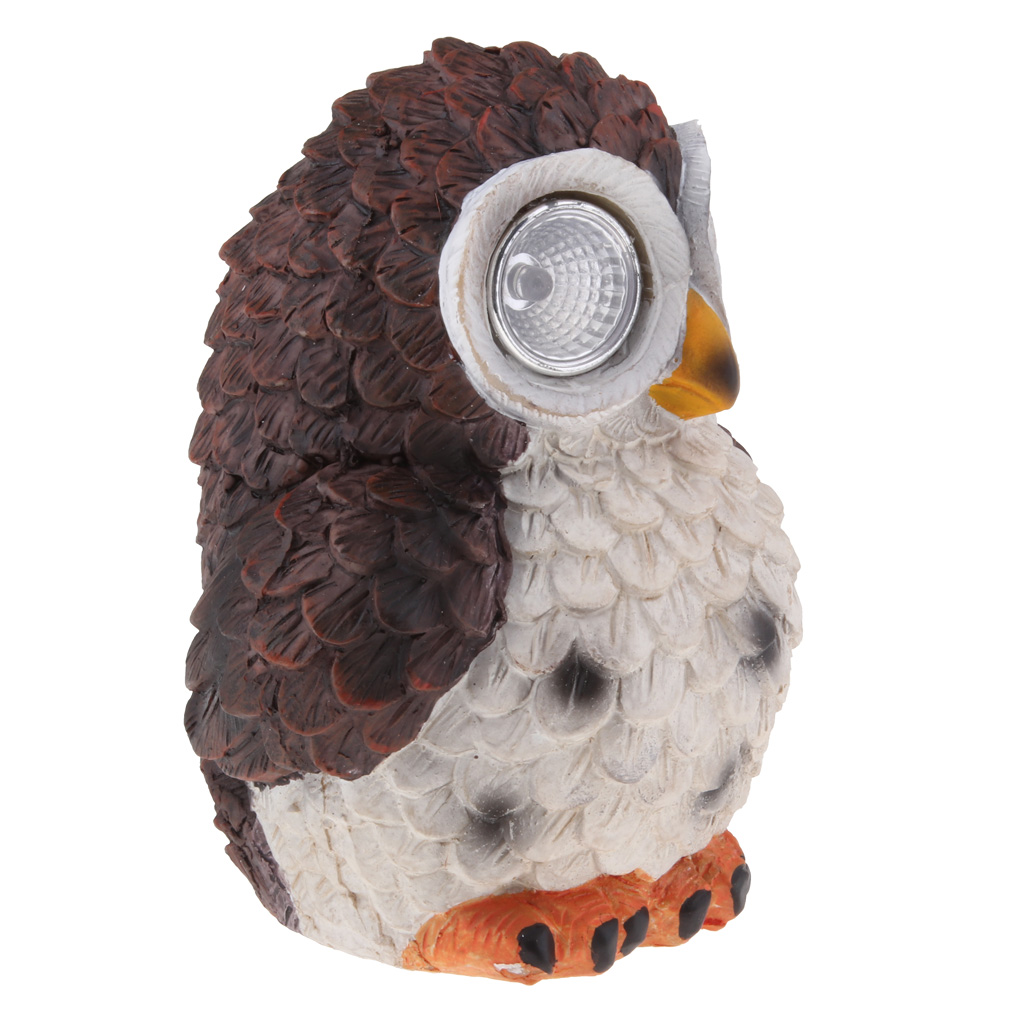 Owl Light Decor Solar Animal Light Led Owl Light for Park/Patio/Deck