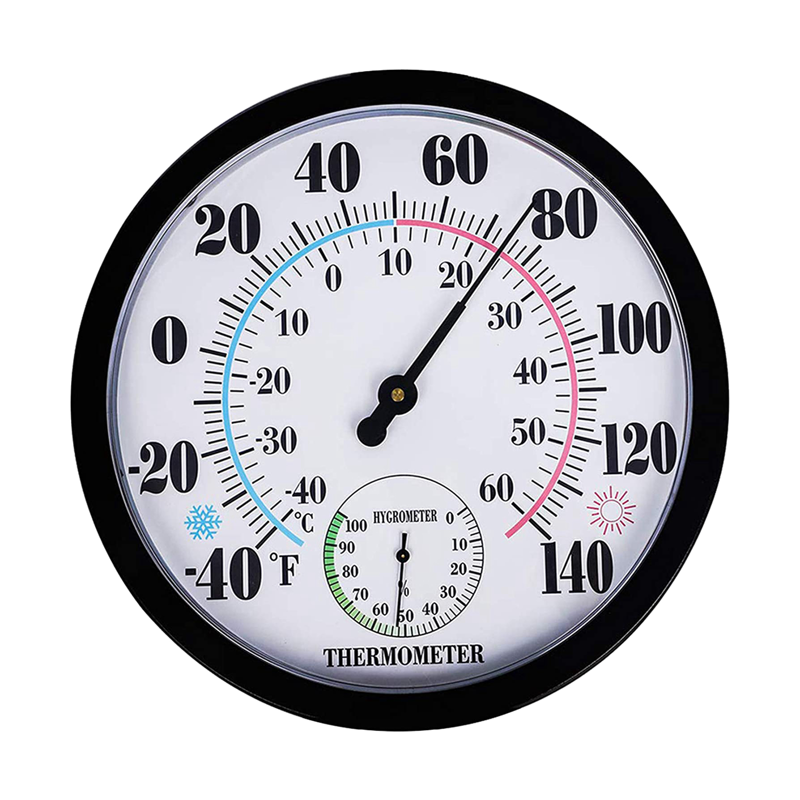Round Hygrometer Thermometer