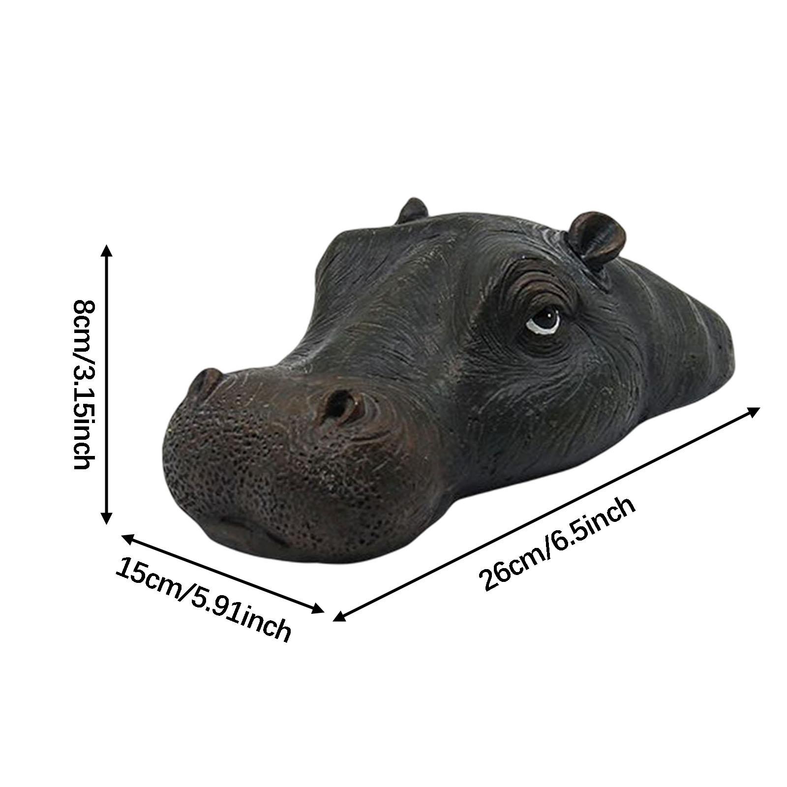 Floating Hippo Decoy