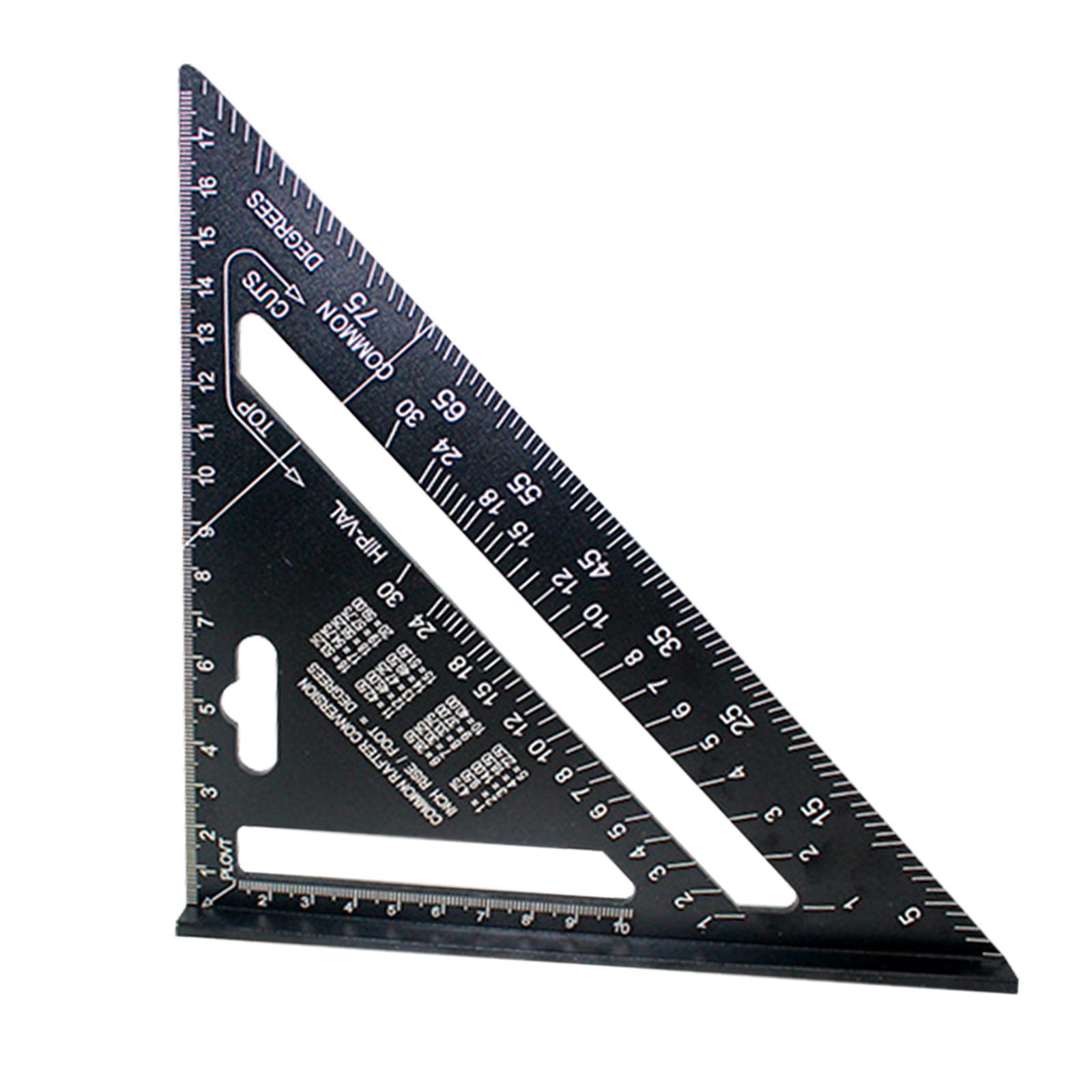 Aluminum Alloy Square Angle Ruler High Precision for Carpenter