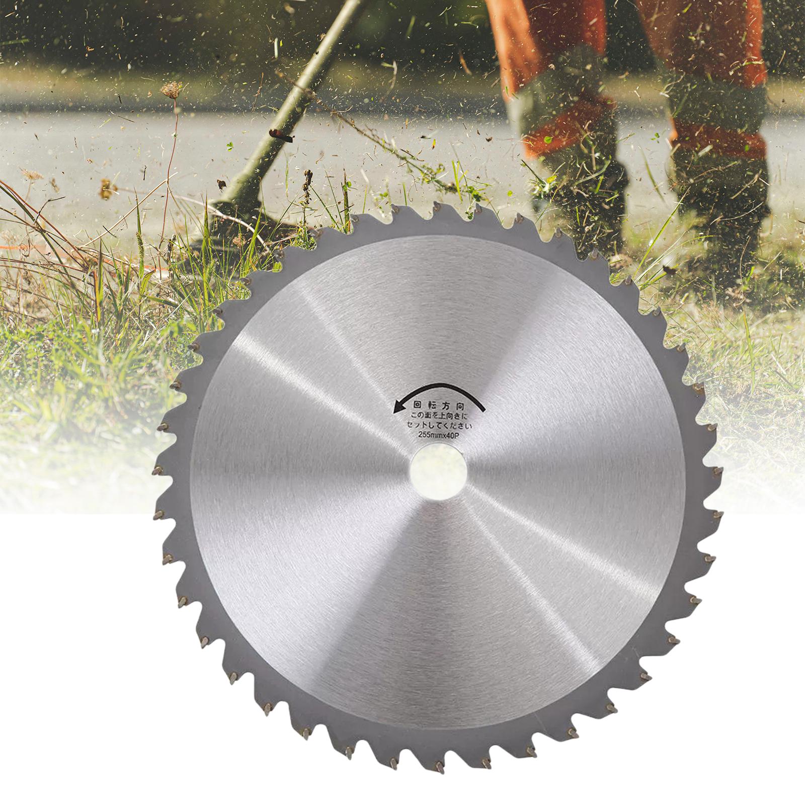 Electric Lawn Mower Saw Blade Multipurpose Cutting Sturdy Circular Saw Blade 40T