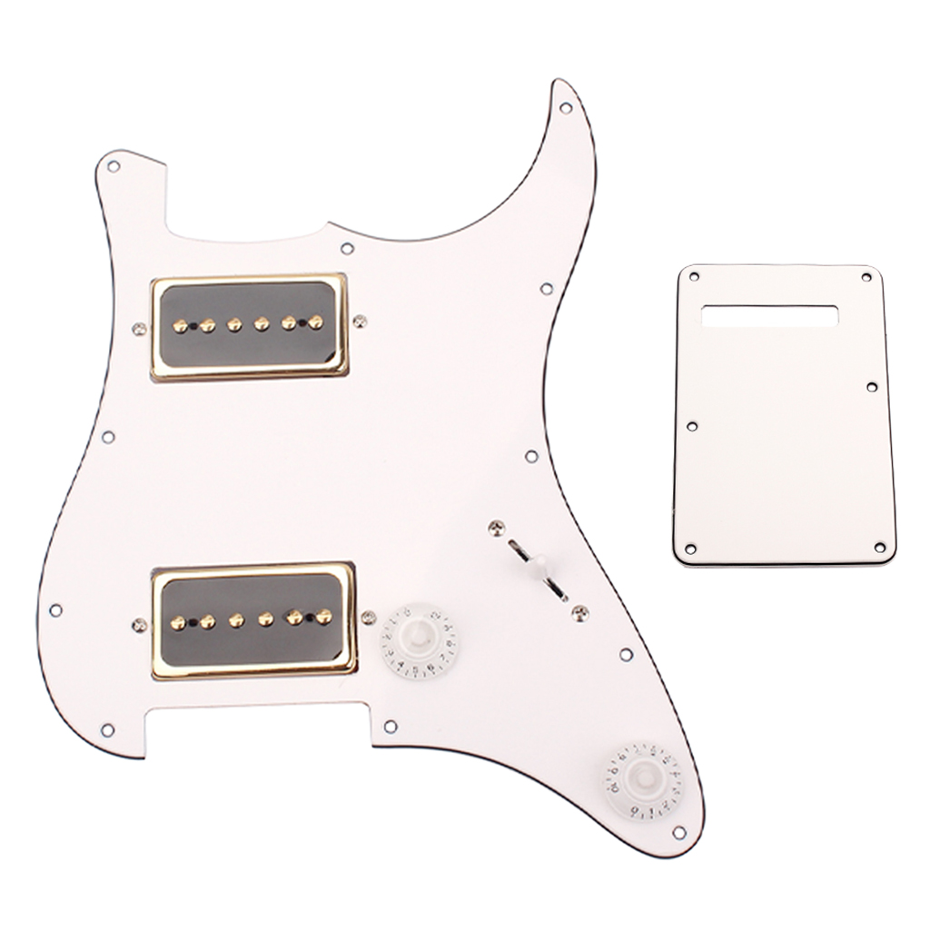 3PLY Pickguard HH Humbuckers Alnico V for Electric Guitar