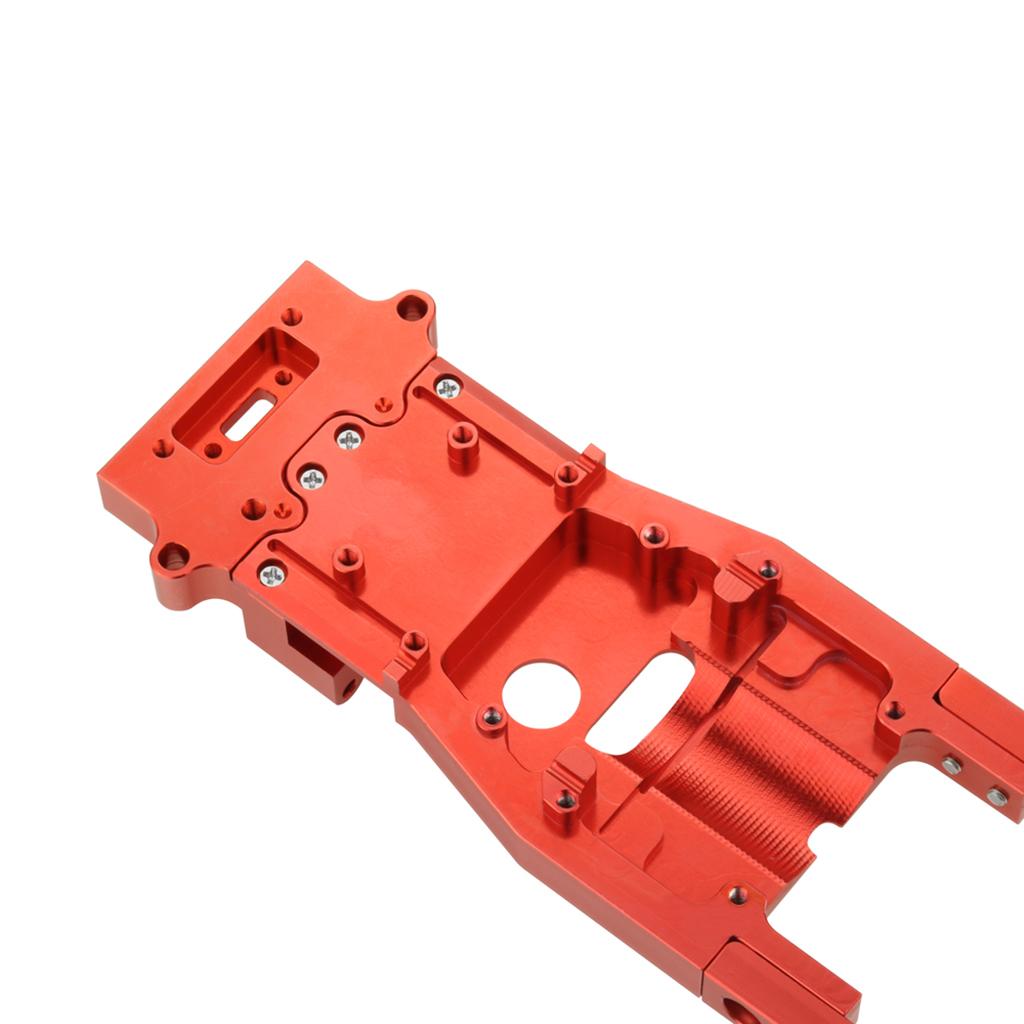 All-Metal Chassis for WPL D12 RC Truck Car Parts Modified Accessory Red