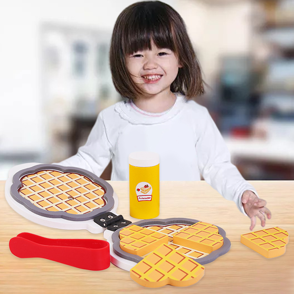 Wooden Funny Play House Toy Simulate Life Scenarios Role Play Baby Preschool