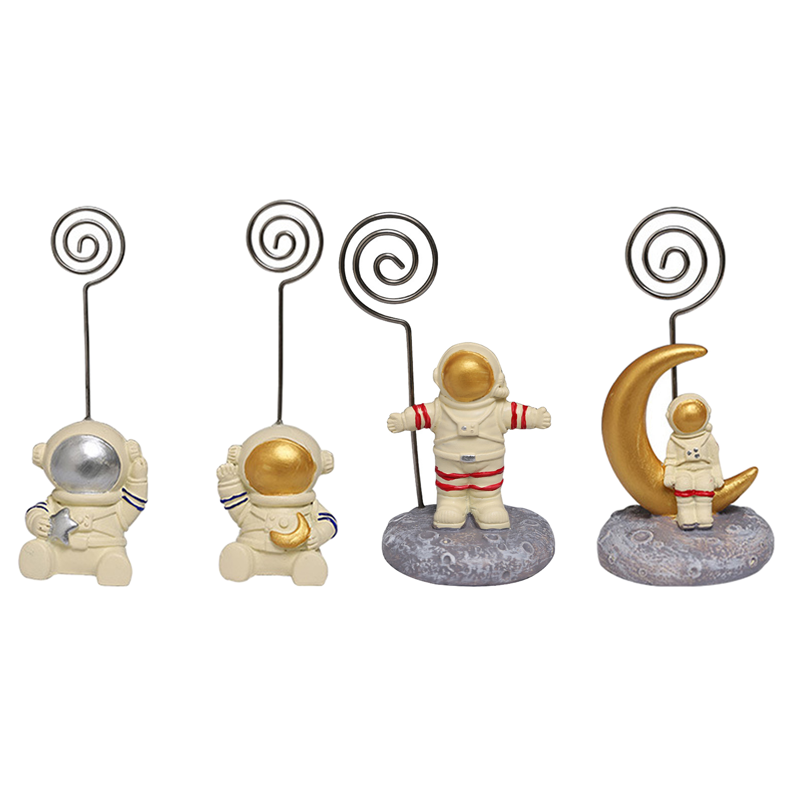 2pcs Memo Folder Tabletop Ornaments Free Standing 