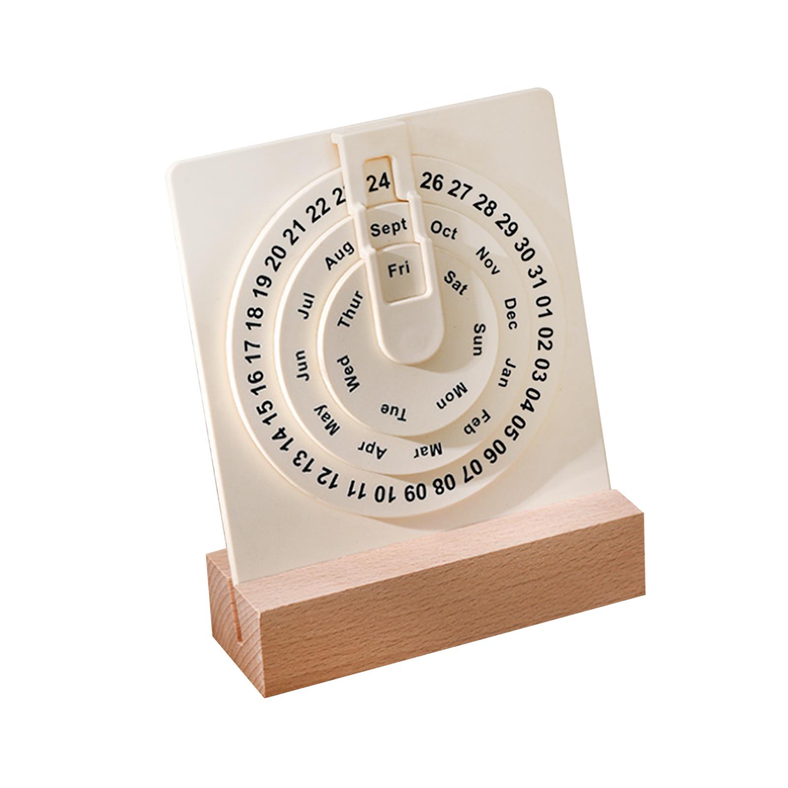 Wooden Perpetual Calendar