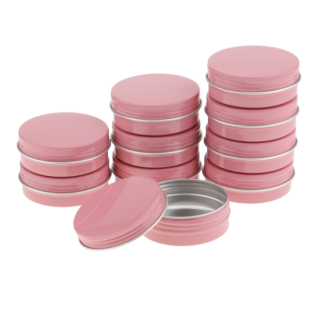 10pcs Empty Cosmetic Jar Pot Cream Lip Balm Bottle Box Container Case ...
