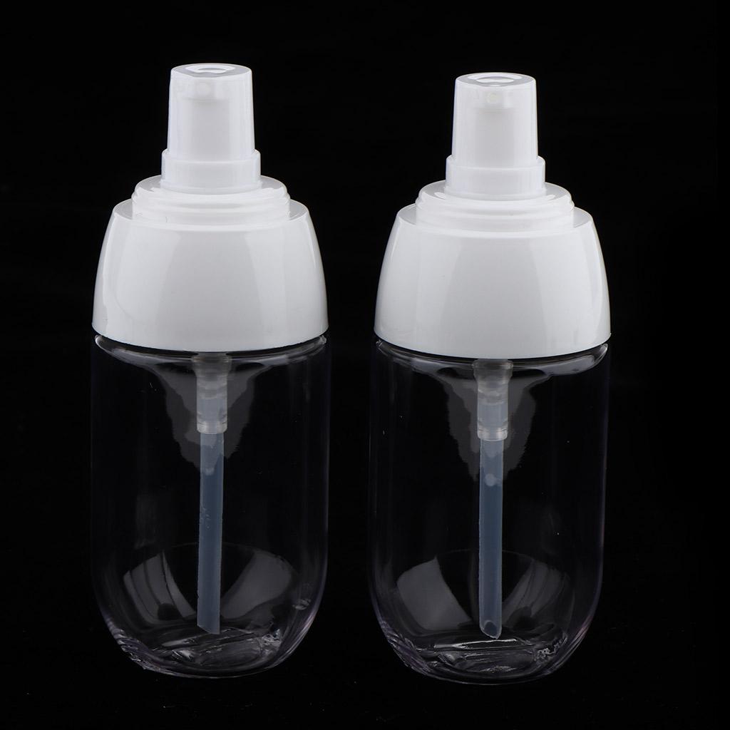 Download Travel Pump Clear Bottle Lotion Cosmetic Refill Container Plastic Clear 2Pcs | eBay